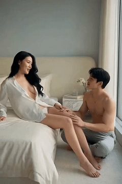 【AI脱衣】《易子而交》第6集儿子青春期想干女人了，作为干妈为了不让儿子犯错决定 配图3