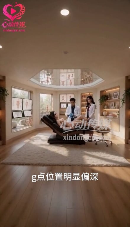 【AI短剧】『G点探测所』唤醒从未高潮过的G点，从此开发高潮沦陷激情做爱喷尿！ 配图4