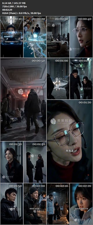 【AI短剧】《末日寒潮我在庇护所美女环绕》EP1-10集，一朝重生不仅提前掌握了 配图11