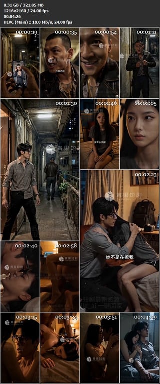 【AI短剧】《快门沦陷》EP预告1-10集，光影交错爱意失控，摄影师放下手里的相 配图23