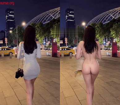 【AI脱衣】网红美女脱衣系列圆润可爱的小母狗保琳球有点胖（第二弹）氺 配图5