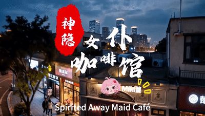 【AI短剧】《神隐.女仆咖啡馆》第1-2集❤️男人心灵的港湾！-老宋论坛