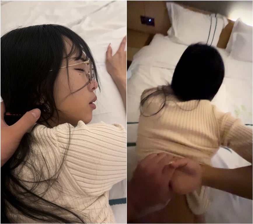 ⭐⭐【绝密流出】眼镜人妻深夜遭猛抓发狠干，红晕中深喉吞指，骑乘后被狂顶浪叫不止-老宋论坛