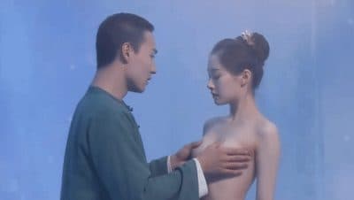 【AI脱衣】❤️魔改综艺❤️《王牌对王牌》关晓彤张嘉倪舞台唯美古风裸舞，清纯与骚弄的完美反差碰撞！-老宋论坛