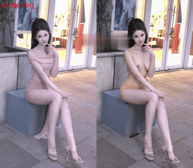 【AI脱衣】网红美女脱衣系列车模安淇骚气大长腿愃氺 配图4