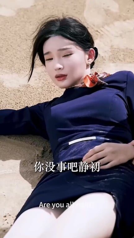 【AI短剧】『我在荒岛称王』第1-2集 短剧魔改窈窕空姐美女特工通通拿下！ 配图7