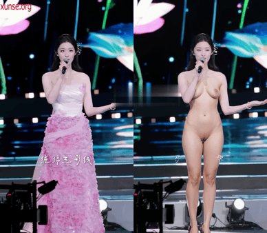 【AI脱衣】明星脱衣系列气质女神_楚然直拍裸唱《赠你》王楚然（第四弹）氺 配图3