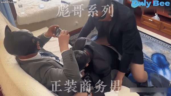 精品无码推荐阿彪正装商务男氺 配图2