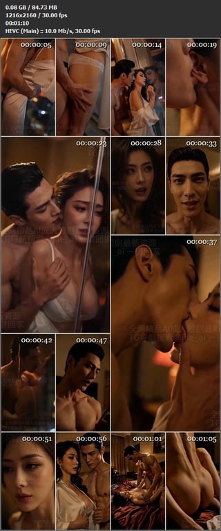 【AI短剧】《这条升职路有粗又大》EP1-3集，职场车震偷情做爱，巨乳制服诱惑（ 配图9