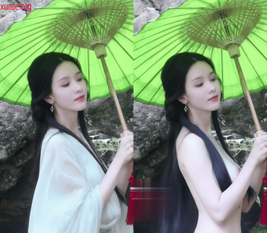 【AI脱衣】陈都灵--明星脱衣---陈都灵脱衣--第一弹氺 配图9