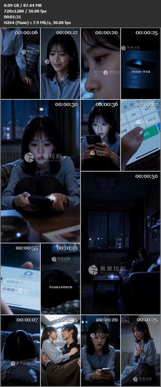 【AI短剧】《AV女友的生存指南》EP1-10集原版，那些平日里受万人追捧的当红 配图14