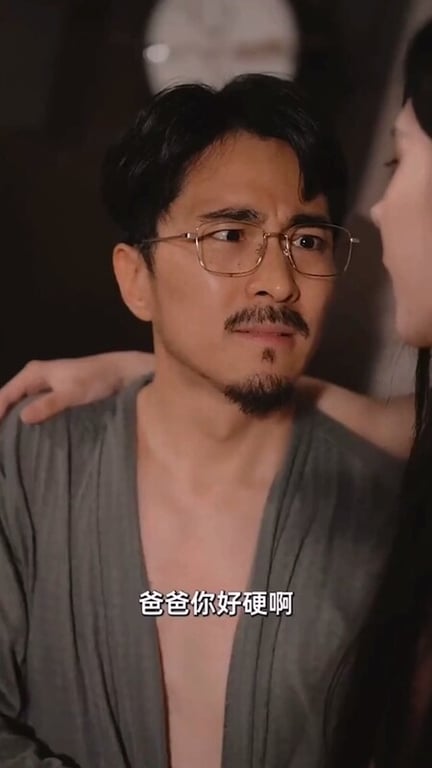 【AI短剧】『禁忌游戏』第15-17集 家庭乱伦窥视继父通奸操女儿，下药给妈妈操 配图25