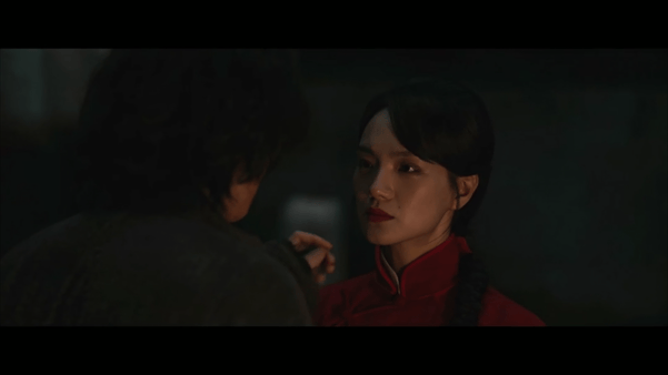 【AI脱衣+AI推演】魔改版电视剧恐怖电影《纸人回魂》陈紫函 魏璐 王籽臻 配图4