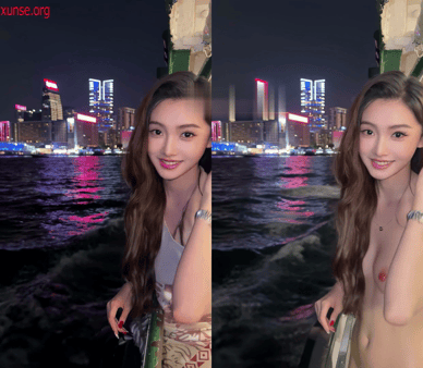 【AI脱衣】明星脱衣系列金佳悦颜值才华双秀美女愃氺 配图5