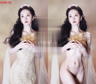 【AI脱衣】陈都灵--第五弹--明星脱衣---内娱颜值担当氺 配图3
