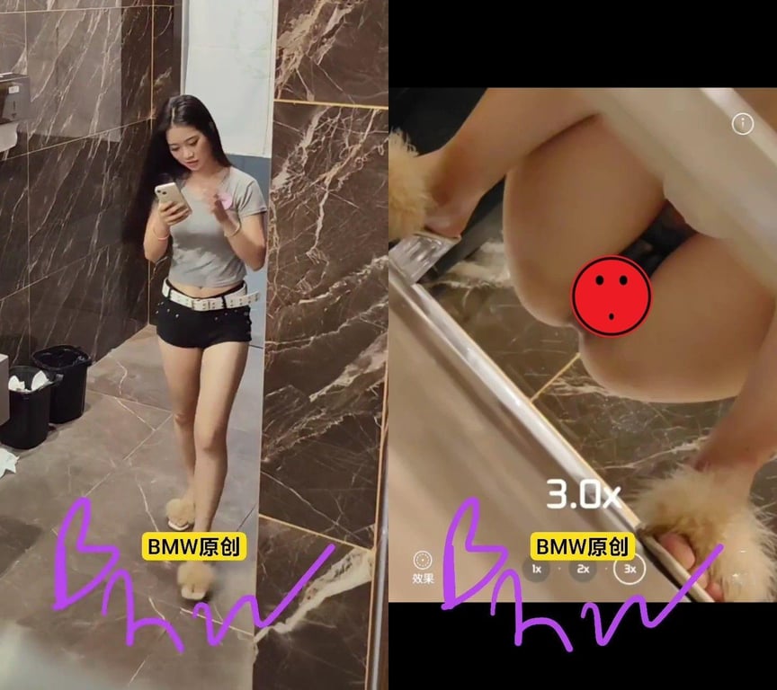 十二月流出【极品女厕偷拍】BMW高价私密群 高颜值美女补光高清偷窥（40V） 配图20