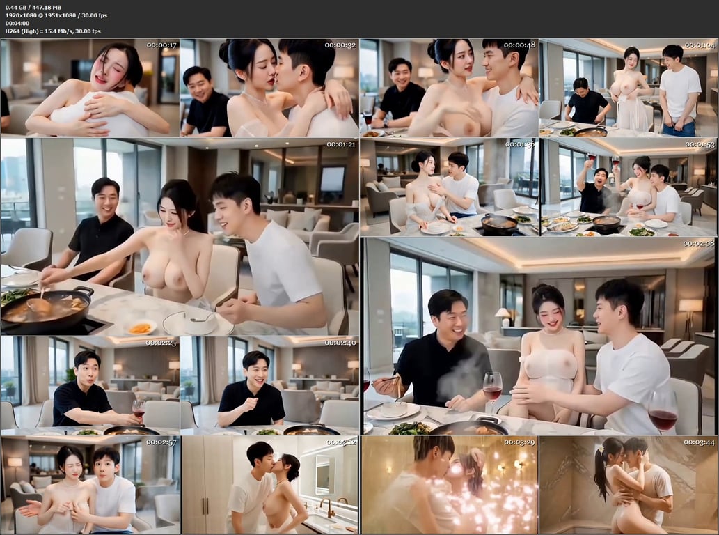 【AI短剧】《善良的嫂子》EP1-7集,平日里正经得不行的嫂子，在我的猛操下娇喘 配图13