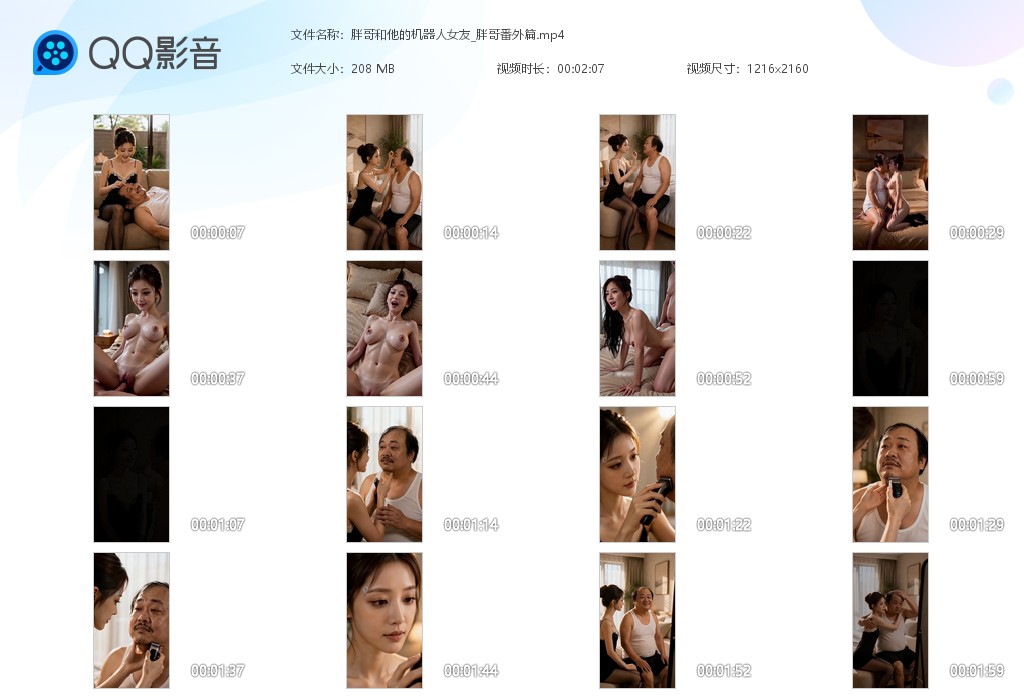 【AI自制小短剧】《胖哥和他的机器人女友》胖哥番外篇剧情精彩又刺激，经典！ 配图6
