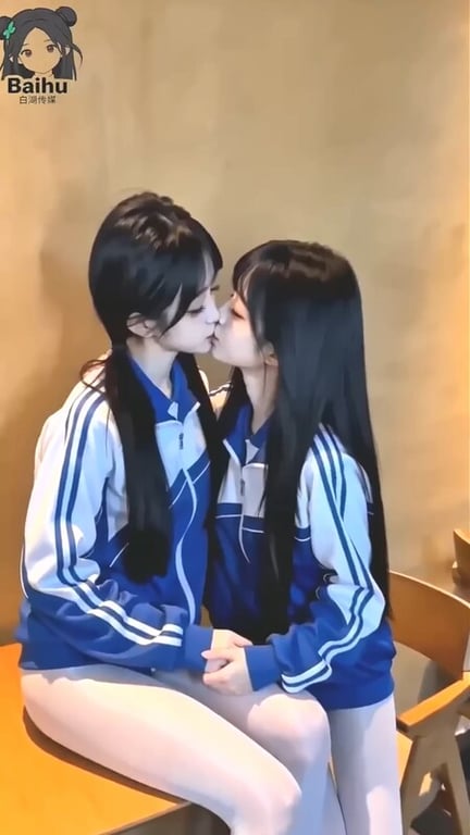 【AI短剧】『高考庆祝』第1集 颜值姐妹花高考完搭讪路人大叔在奶茶店打炮庆祝！ 配图28