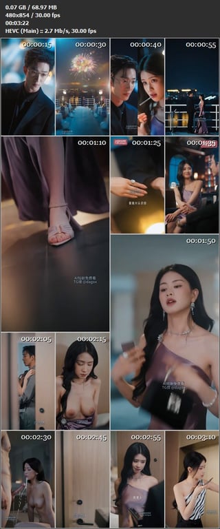【AI短剧】《野欲:爱是利多卡因》EP1-7，剧名看着挺文艺的，其实很黄很暴力直 配图12