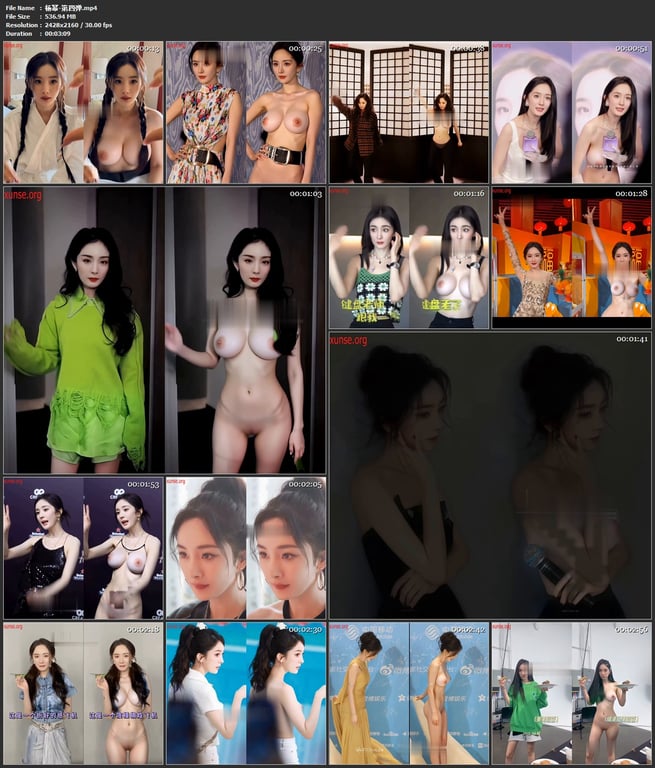 【AI脱衣】杨幂-第四弹--明星脱衣--大幂幂可真的大！氺 配图6
