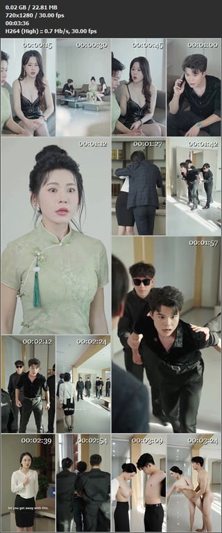 【AI短剧】《粉色的梦境》EP7-11合集，男友看上了女友闺蜜，出轨偷情睡衣吊带 配图5
