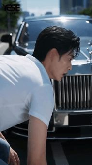 【AI短剧】《模拟器女友之柳如烟》EP1-4集，模拟里，她会跪好脱衣服、哭着求他 配图3