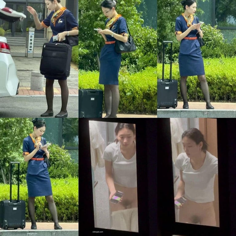 极致偷窥禁忌！大神潜入航空公司空姐宿舍，窗外高清偷拍多位性感空姐洗澡换衣私密日常（82V）-老宋论坛