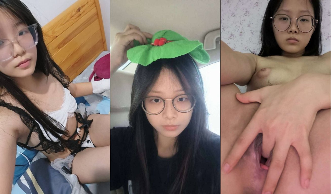 云盘高质露脸泄密！单纯眼镜大学生【莹莹】极度反差一面，脸穴同框地瓜自慰与炮友做爱 配图11