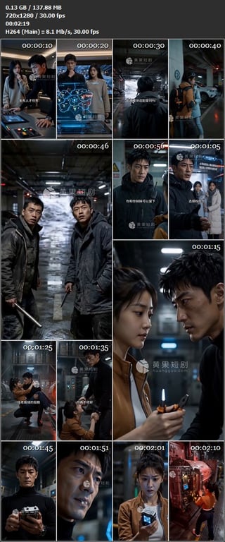 【AI短剧】《末日寒潮我在庇护所美女环绕》EP1-10集，一朝重生不仅提前掌握了 配图15