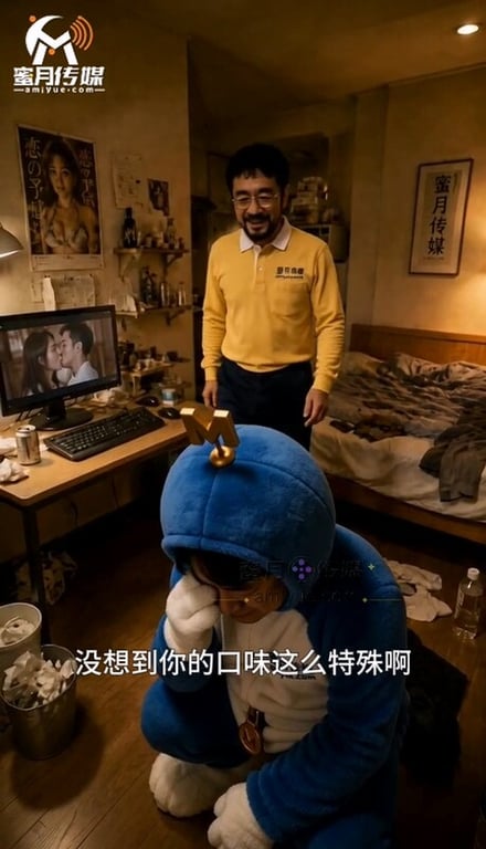 AI短剧《哆啦大逼梦》EP1-4 配图14
