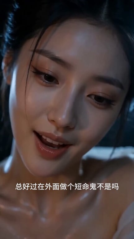 【AI短剧】『古寺艳鬼录』第1-3集 被聂小倩全裸摄魂采阳销魂又刺激骨髓都要被榨 配图32