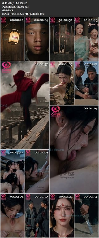 【AI短剧】《金镶玉与邱莫言：龙门客栈欲火起》EP1-5集，乱世客栈里女女情仇比 配图8