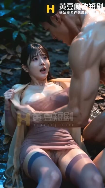 【AI短剧】『荒岛美女劫』第3集 白洁儿奉献肉身主动吸吮肉棒祈求食物！ 配图20