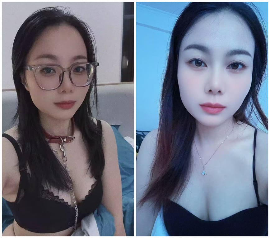 ⭐⭐【独家泄密】江西极品人妻眼镜教师反差婊 跪舔巨根欲仙欲死 后入细腰圆臀诱惑爆 配图2