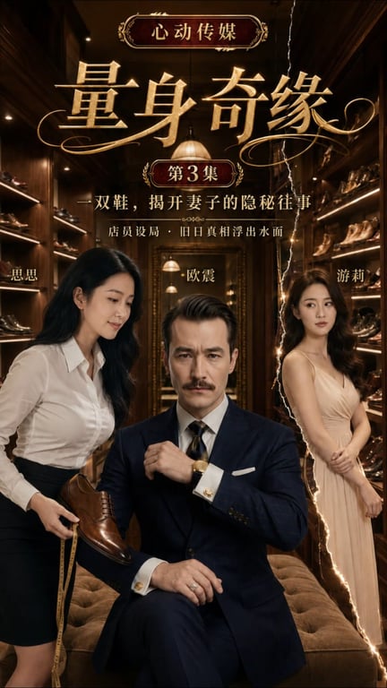 【AI短剧】✅《量身奇缘》✅ 第1-2集 对街鞋店与西装店，一对夫妻同时坠入禁忌欲望-老宋论坛