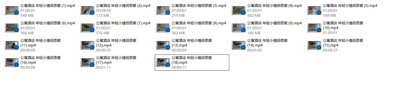 4-5公寓酒店 恩爱小情侣第二场 香吻抚摸舔奶 可惜男友还是没拿下 无水[3.8 配图5