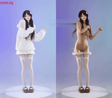 【AI脱衣】网红美女脱衣系列小猫味精致小奶猫氺 配图5