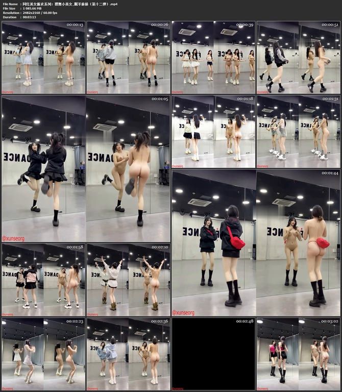 【AI脱衣】网红美女脱衣系列眠羊妹妹（第十二弹）裸舞小美女愃氺 配图6