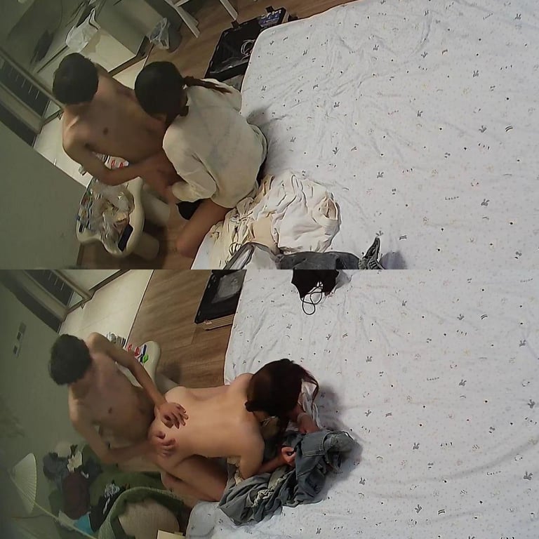 【重磅流出】乐橙酒店偷拍：双马尾软妹一进门就被饥渴男友按在沙发7分钟狂插！年轻情 配图15