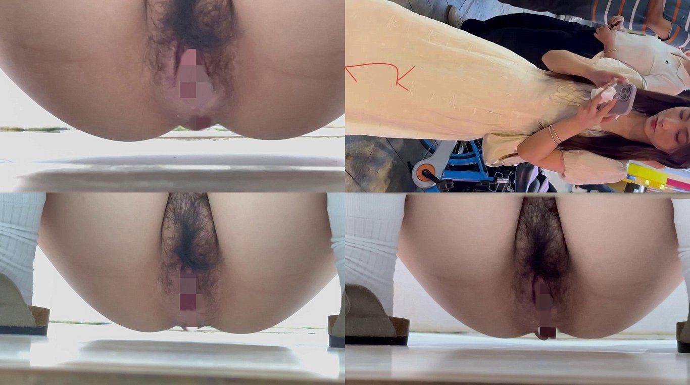 三月最新流出 厕拍大神手持闯拍商场女厕打灯偷拍手机对焦美女尿尿清晰展示鲍鱼菊花（ 配图12