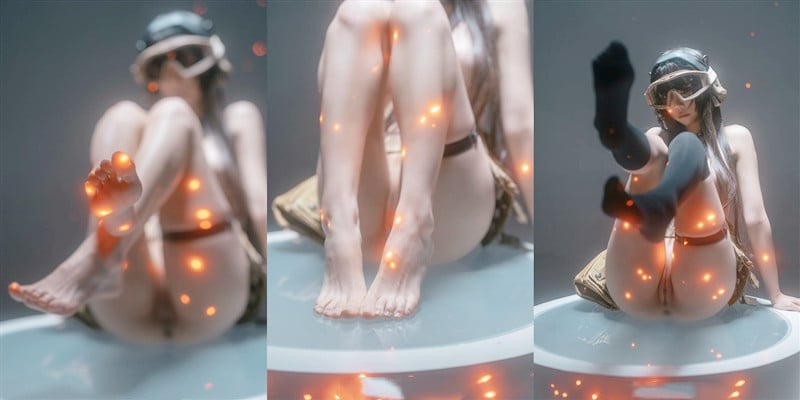 2026年7月魔都摄影大神铁手叫兽私拍巨献！童颜巨乳萌妹，白嫩美穴水灵灵，身材火 配图6