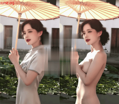 【AI脱衣】李一桐--第二弹-明星脱衣---李一桐的颜值还是太权威了!氺 配图4