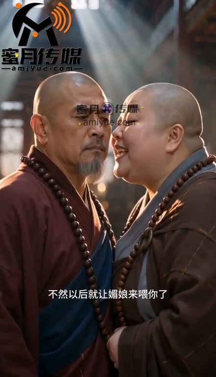 【AI短剧】『重生之我是少林大神棍』第1-3集 被女友戴绿帽 意外身亡重生为现实 配图29