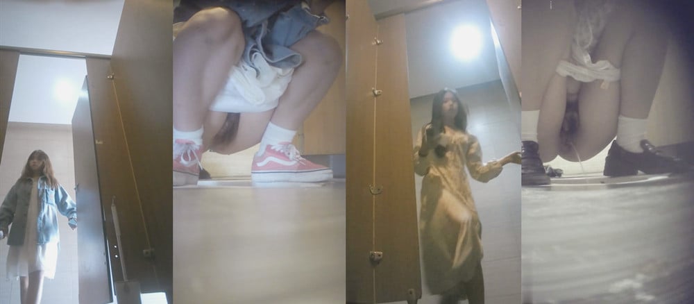 周末商场女厕全景偷拍众多的美女嘘嘘各种美鲍鱼尽情的展示 配图3