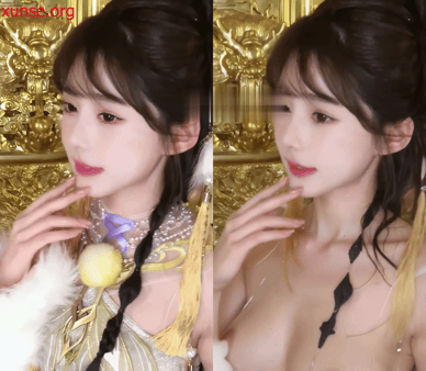 【AI脱衣】网红美女脱衣系列白桃蒙古王愃氺 配图7