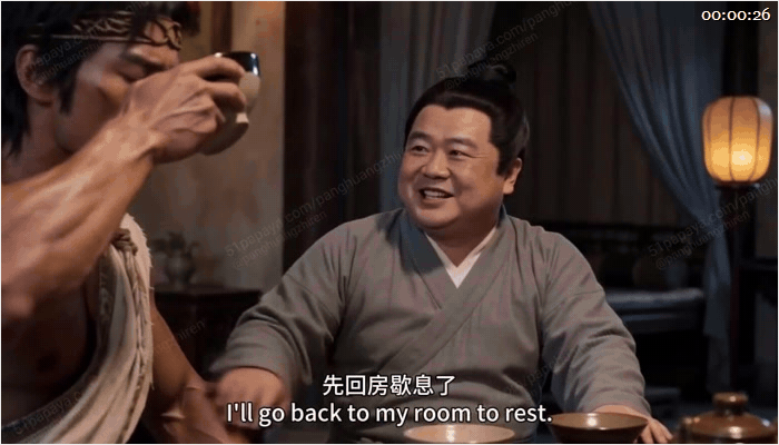 【AI短剧】《西门庆与潘金莲第一季》EP1-4集，武大郎满足不了金莲浪逼，腹肌武 配图8