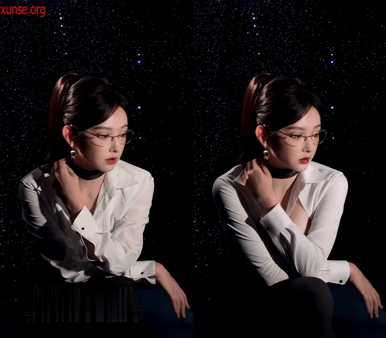 【AI脱衣】程潇-第七弹---明星脱衣--内地知名歌手，女星氺 配图4