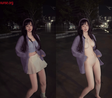 【AI脱衣】网红美女脱衣系列小豚豚豚鼠（第二弹）纯情小豚鼠 配图6