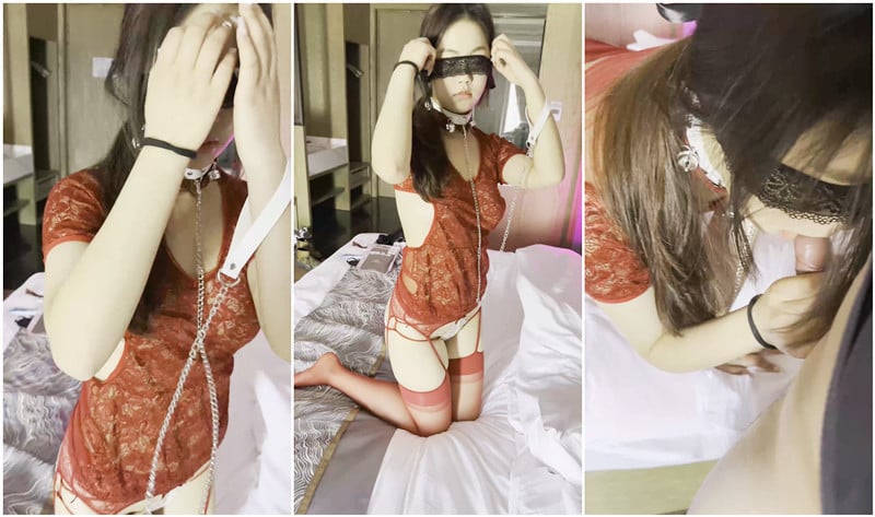 【重磅独家泄密】红丝情趣装极品颜值女友与男友性爱原档36V 配图29